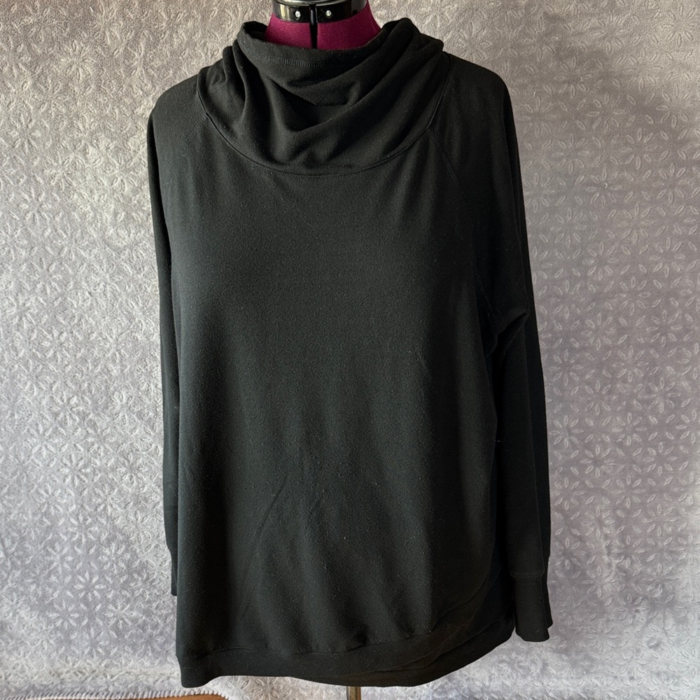 Jockey Black Cowl Neck Sweatshirt
